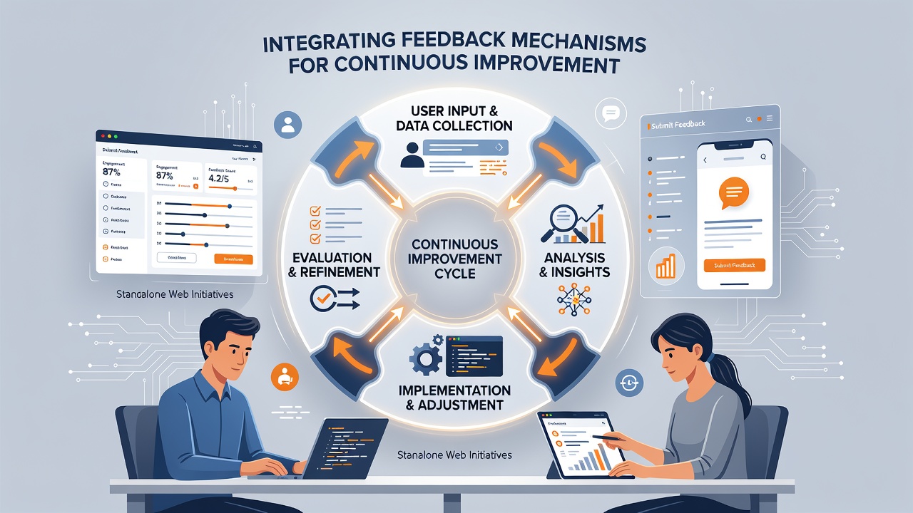 Integrating Feedback Mechanisms for Continuous Improvement in Standalone Web Initiatives