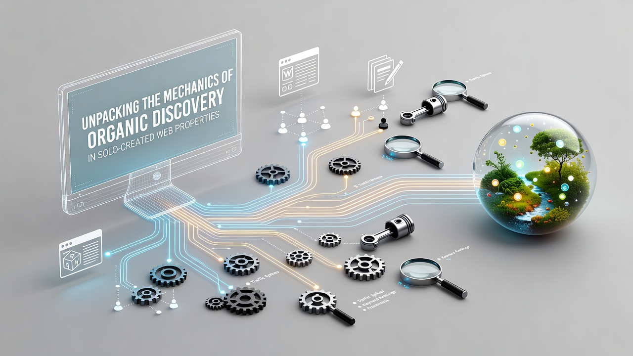 Unpacking the Mechanics of Organic Discovery in Solo-Created Web Properties